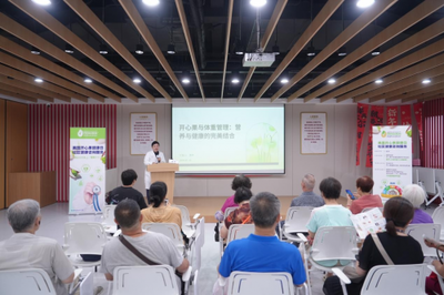 上海市第六人民医院临床营养科举办社区义诊健康咨询活动，普及营养健康知识